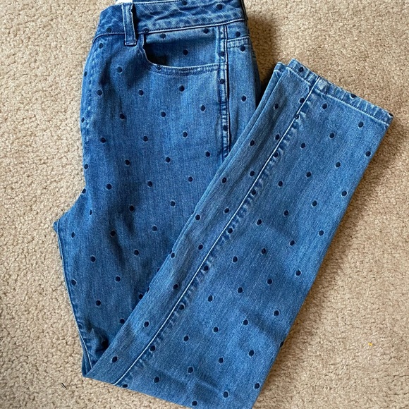 Ulla Johnson Polka Dot jeans.